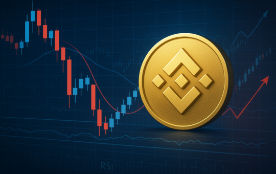 BNB faces pullback risk after 10% drop as charts signal overbought levels