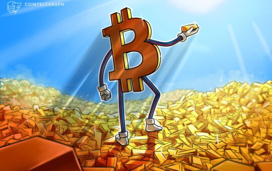 Bitcoin Worth Half of Gold by 2028 Halving: Analyst