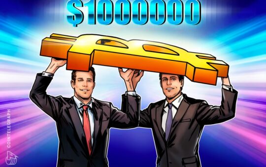 Bitcoin as ‘Gold 2.0’? Winklevoss Twins Predict a $1M Future for BTC
