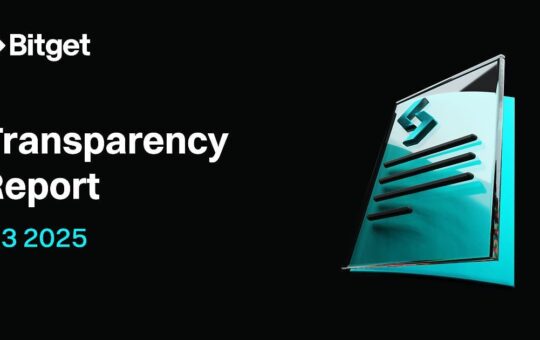 Bitget’s Q3 Transparency Report Highlights How UEX Vision Takes Shape Across Exchange, Wallet, and Onchain Ecosystem