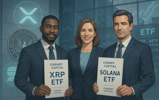 Canary Capital nears SEC approval for XRP and Solana ETFs amid broader crypto ETF momentum