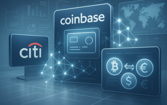 Citigroup and Coinbase partner to expand digital-asset payment capabilities
