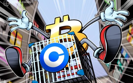 Coinbase’s Bitcoin Holdings Rose by 2,772 BTC in Q3
