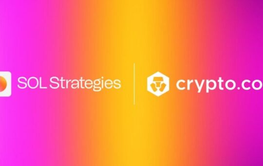 Crypto.com and Sol Strategies team up for enhanced treasury management