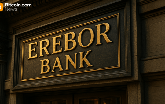 Erebor Bank Wins US Green Light for Crypto and AI Startups: Report