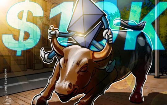 Ether Price Eyes 145% Gains to $10K as ETF Inflows Return