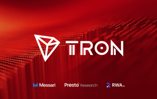 TRON Protocol Revenue Hits All-Time High of $1.2 Billion in Q3 as Messari, Presto, and RWA.io Analyze Ecosystem Growth