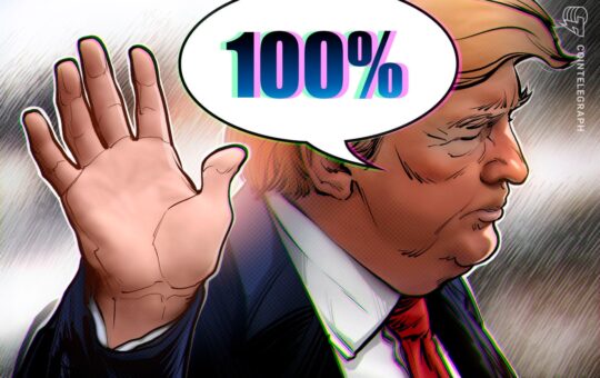 Trump Announces 100% Tariffs on China, Bitcoin Melts Below $110,000