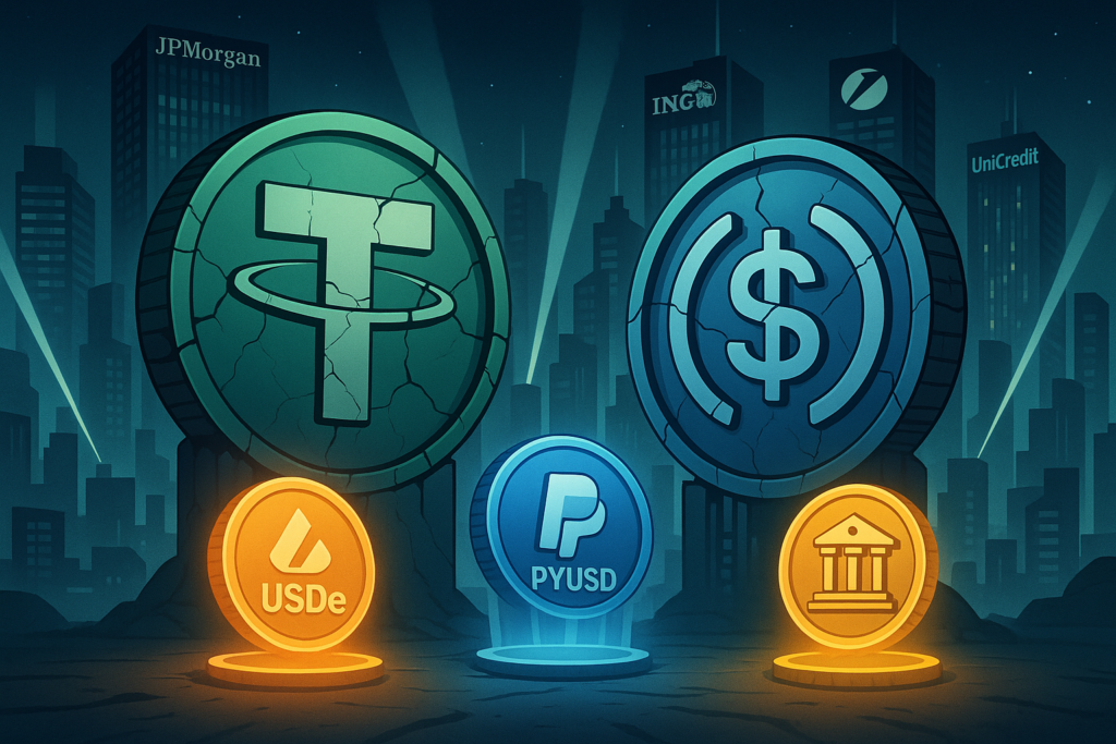 USDT, USDC duopoly in Stablecoin declines as competition and regulation reshape the market