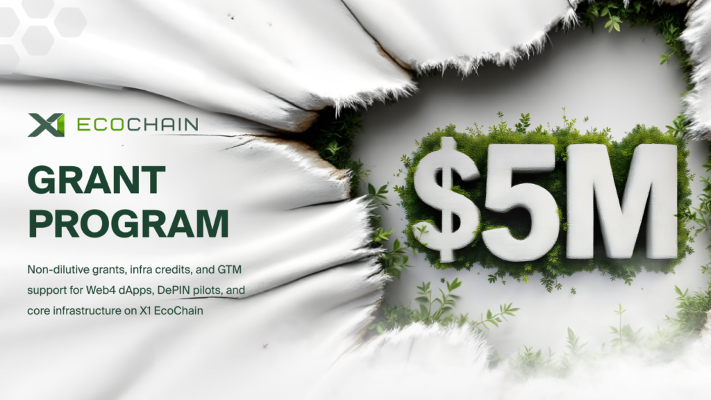X1 EcoChain introduces $5M grant program and $100K galxe starboard campaign
