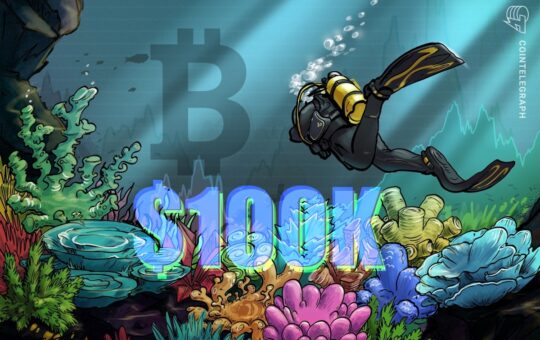 Bitcoin Grills $100,000, But a Higher Low is on the Cards