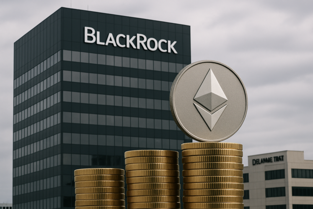 Blackrock expands Ethereum staking plans with new Delaware trust