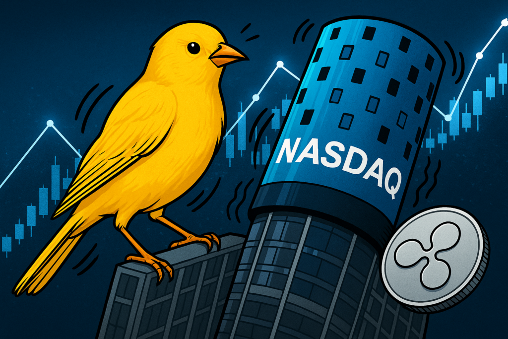 Canary shakes Nasdaq as XRP ETF launch hits $58M on day one