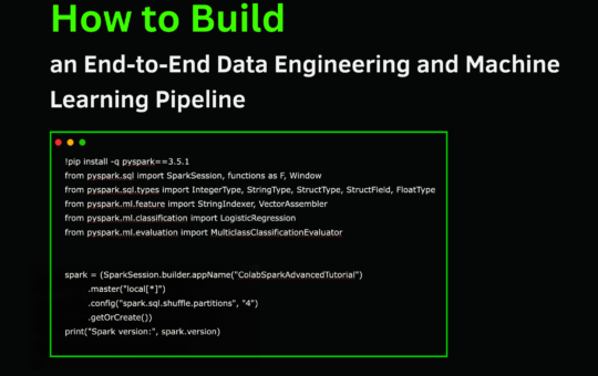 How to Build an End-to-End Data Engineering and Machine Learning Pipeline with Apache Spark and PySpark