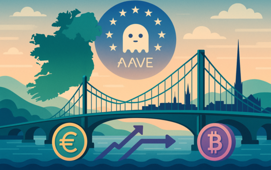 Ireland becomes DeFi gateway as Aave Labs wins MiCA approval for fiat-crypto bridge