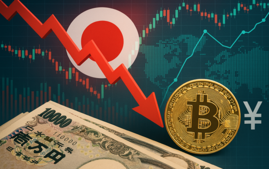 Japan stimulus shakes global markets as yen sinks and crypto demand rises