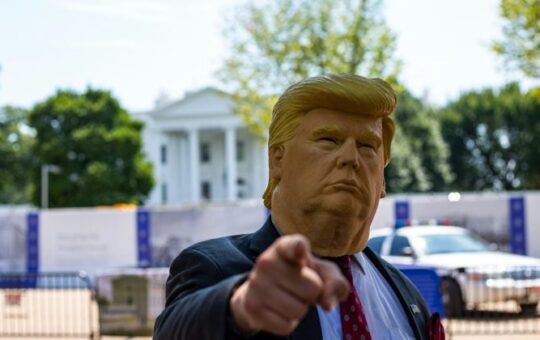 Trump says US government shutdown now impacts stock markets, warns of no quick resolution