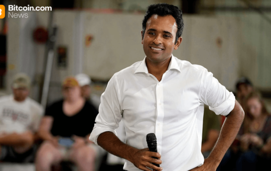 Vivek Ramaswamy-Backed Strive Expands Bitcoin Treasury to 7,525 Coins