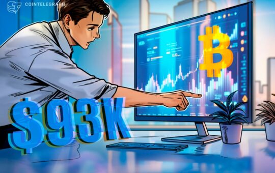 BTC Reversion Play Stops Price at $93K: What’s Next