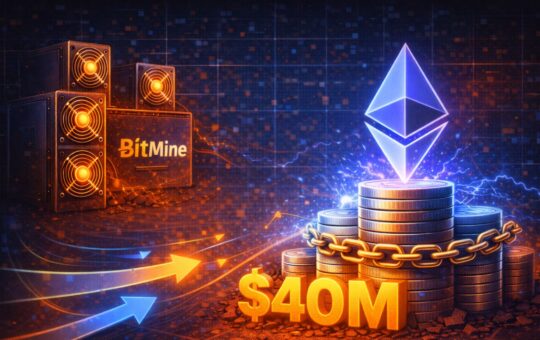 BitMine Doubles Down on Ethereum With $40M Accumulation