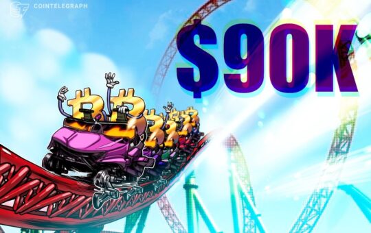 Bitcoin Stays Volatile as Wall Street Selling Returns