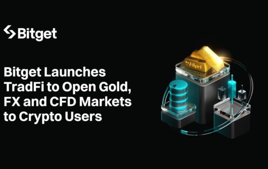 Bitget Launches Gold, Forex and Commodities Markets for Crypto Users