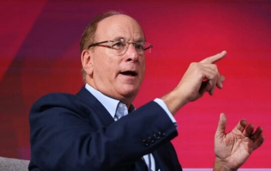 BlackRock CEO Larry Fink says his earlier views on Bitcoin were wrong