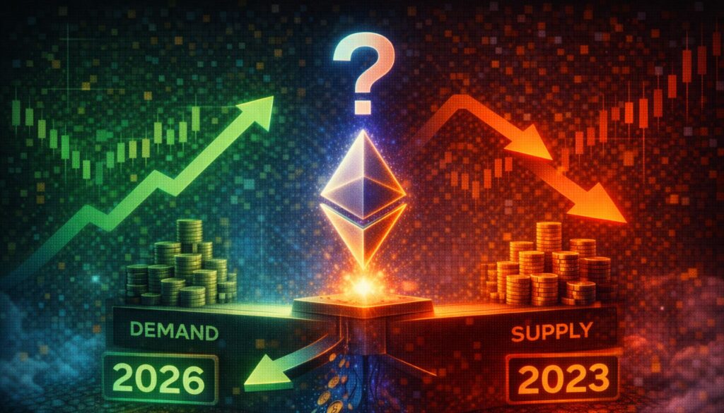Ethereum Nearing A Turning Point? Supply-Demand Structure Suggest A Shift Is Coming In 2026