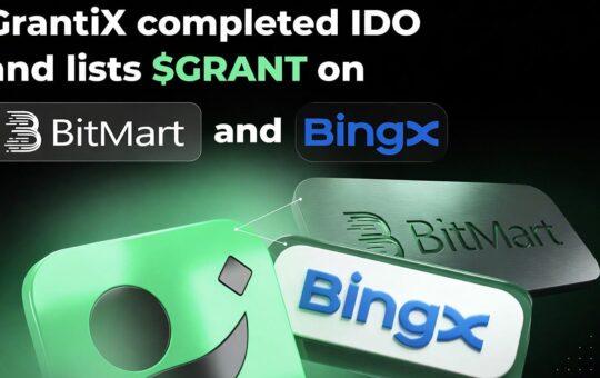 $GRANT Is Live: GrantiX Lists on BitMart and BingX After Successful IDOs