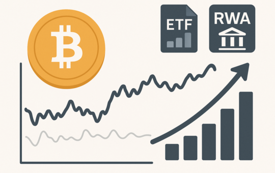 Glassnode report reveals Bitcoin’s growing stability amid ETF activity and RWA expansion