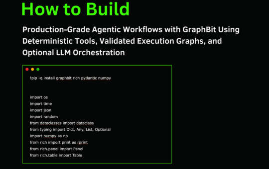 How to Build Production-Grade Agentic Workflows with GraphBit Using Deterministic Tools, Validated Execution Graphs, and Optional LLM Orchestration