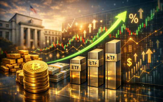 Spot Bitcoin ETF sees sharp inflow revival amid shifting US rate signals