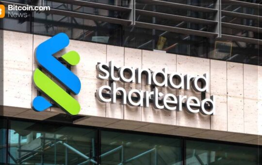 Standard Chartered Revises Multiyear Bitcoin Forecasts as $500K Horizon Extended