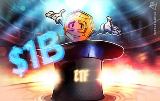 XRP ETFs Push Past $1B AUM Amid 'Familiarity' Factor: Exec