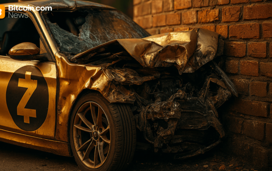 Zcash Crashes: From $700 Peak to $316 in Two Weeks