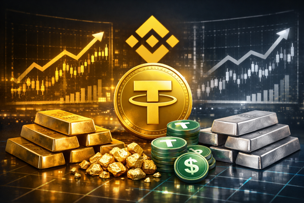 Binance adds gold and silver perpetual futures to expand crypto derivatives
