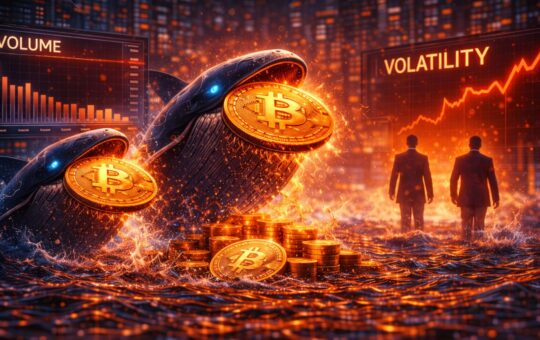 Bitcoin Whales Keep Buying Through Volatility As Retail Steps Away