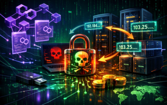 DeadLock ransomware abuses Polygon blockchain to rotate proxy servers quietly