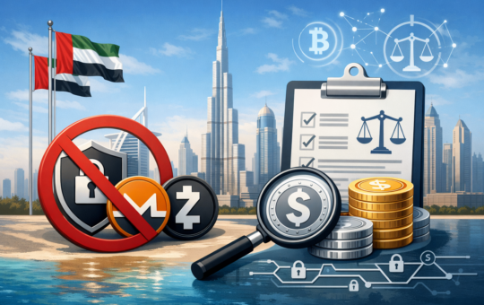 Dubai crypto rules tighten as DFSA bans privacy tokens and rewrites approval process