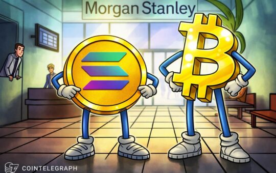Morgan Stanley Files For Bitcoin, Solana ETF With SEC