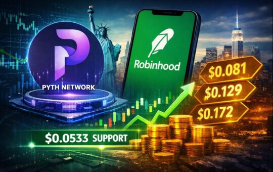 Pyth Network (PYTH) bounces back on Robinhood listing