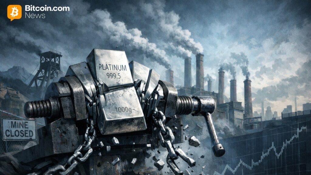 Platinum’s Supply Squeeze Deepens as Structural Deficits Persist
