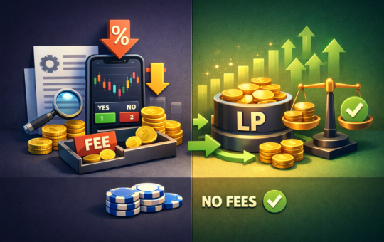 Polymarket quietly changes fee model for short term crypto markets