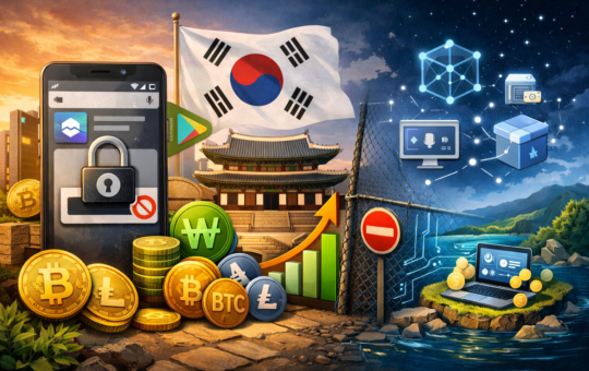 South Korea limits foreign crypto exchange access as Google Play enforces licensing