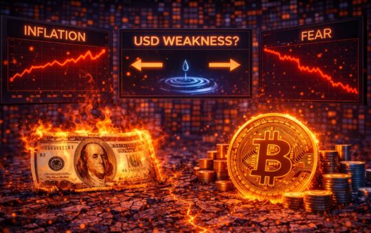 The Myth Of USD Weakness Boosting Bitcoin: Inflation, Liquidity, Or Fear Changes The Outcome