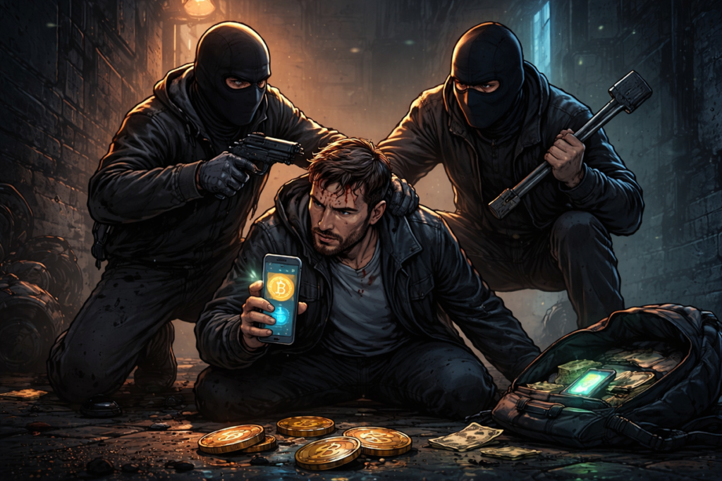 Violent crypto crimes escalate data