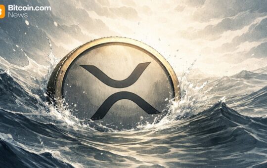 XRP Sinks as Breakdown From Range Signals Sustained Bearish Momentum