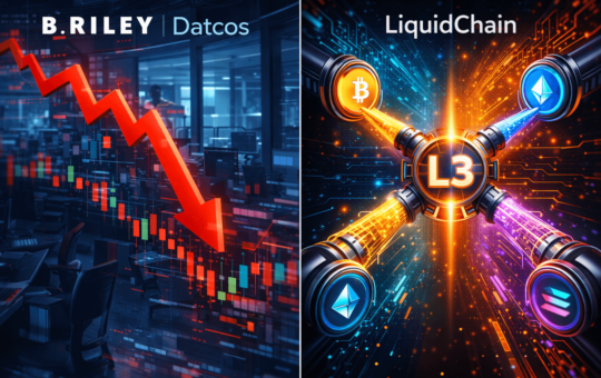 B. Riley Cuts Price Targets Across Digital Asset Treasury Companies as LiquidChain Momentum Builds.
