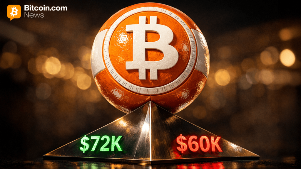 Bitcoin Consolidates After Capitulation: Next Stop $72K or Back to $60K?