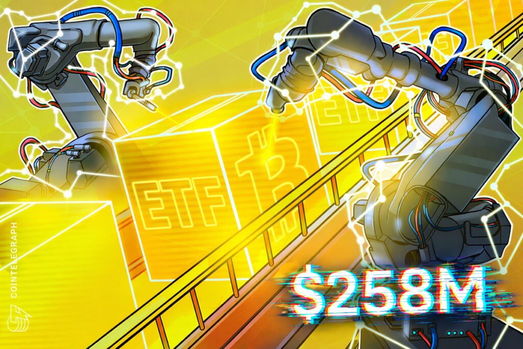 Bitcoin ETF Flows Hit $258M in Largest Daily Inflows in Weeks